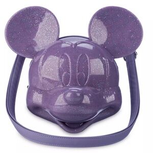 Purple Mickey Mouse Molded Loungefly Bag
